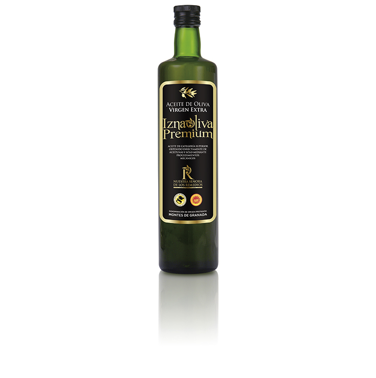 ACEITE OLIVA V.EXTRA PREM.IZNAOLIVA 750M