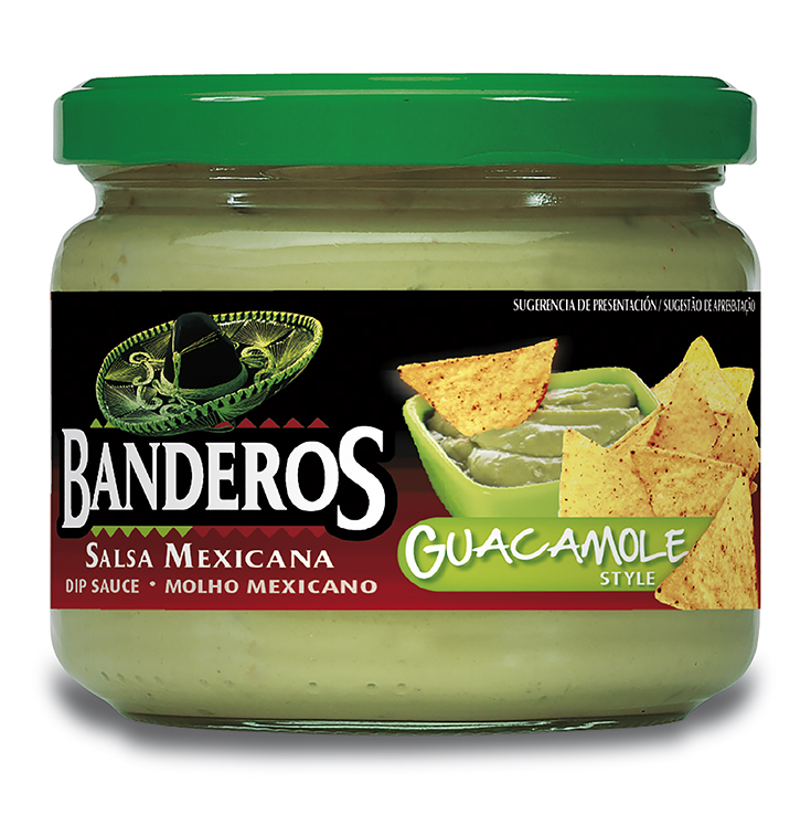 SALSA GUACAMOLE BANDEROS 300G