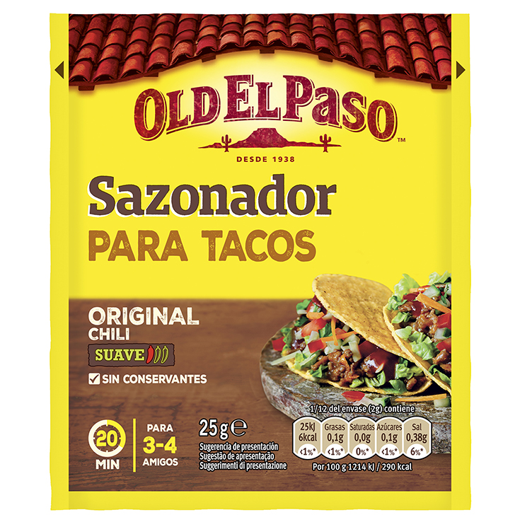 SAZONADOR TACOS OLD EL PASO