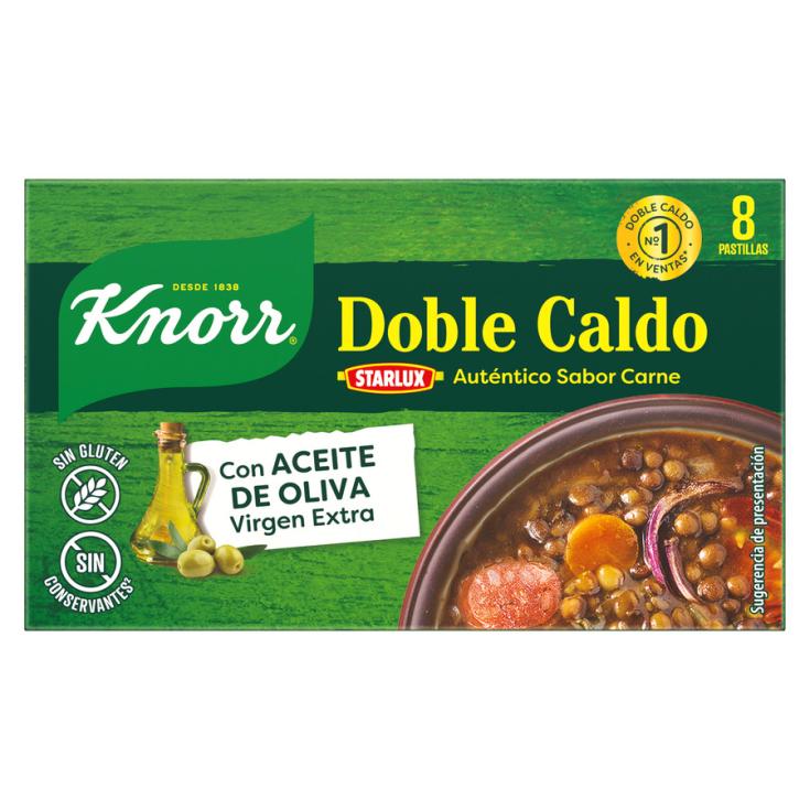 CALDO CARNE KNORR 8 PAST. Supermercados Ruiz Galan
