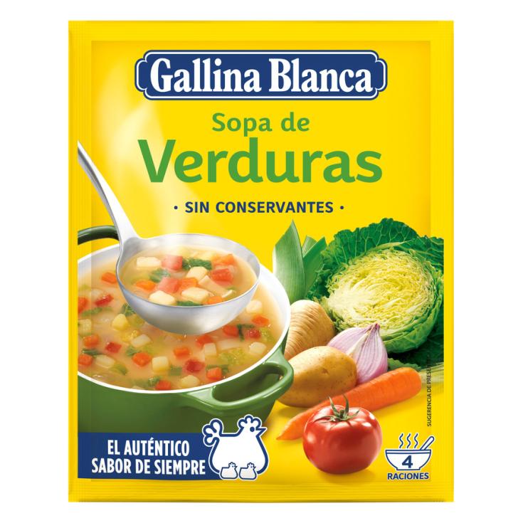 SOPA VERDURAS GALLINA BLANCA