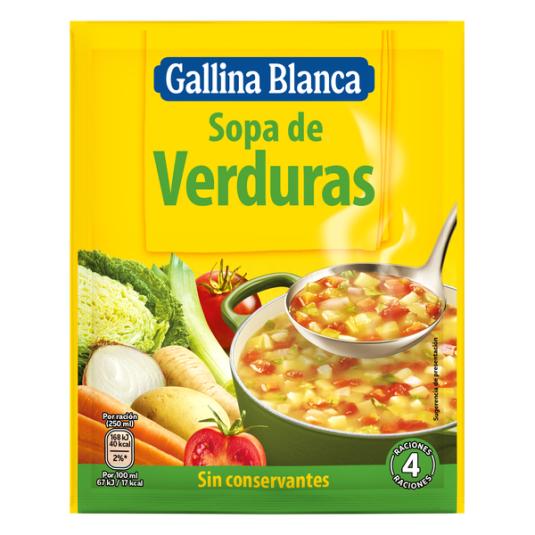 SOPA VERDURAS GALLINA BLANCA
