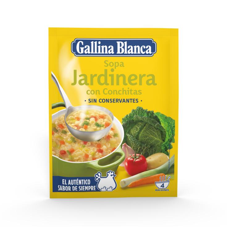 SOPA JARDINERA GALLINA BLANCA