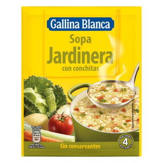 SOPA JARDINERA GALLINA BLANCA