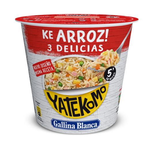 YATEKOMO 3 DELICIAS GALLINA BLANCA 82G