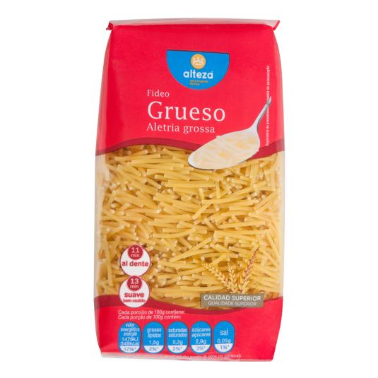 FIDEO GRUESO ALTEZA 500G