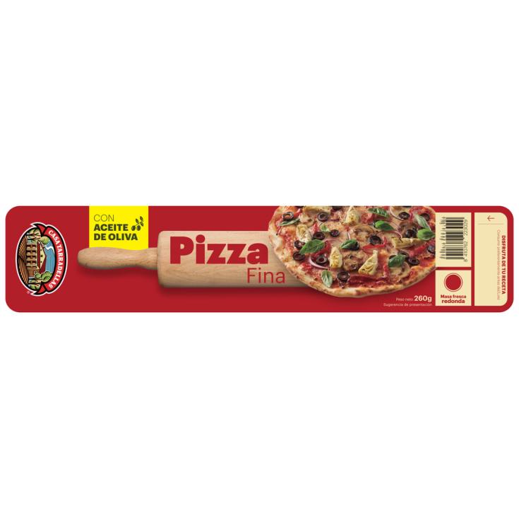 MASA BASE PIZZA CASA TARRADELLAS 260G