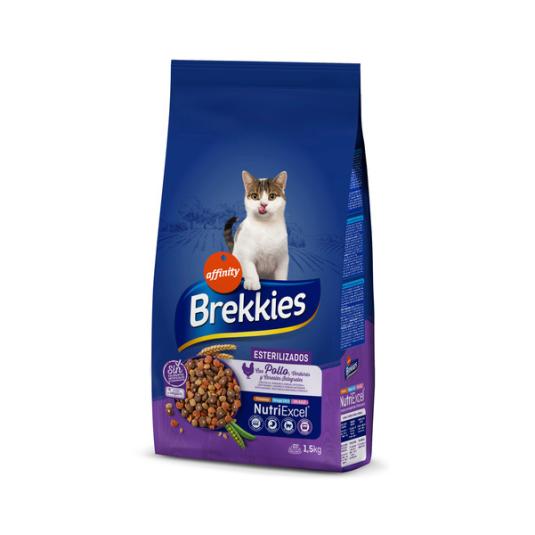 BREKKIES CAT ESTERILIZADOS 1.5 K
