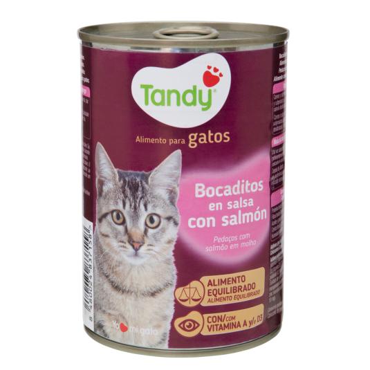 BOCADITOS GATOS TANDY SALMON 415G