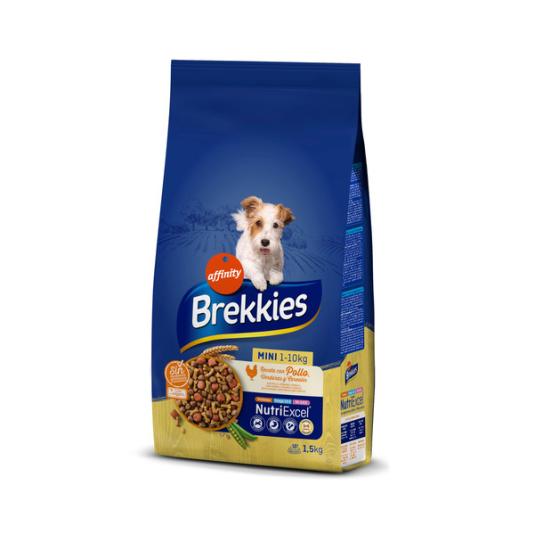 BREKKIES DOG MINI POLLO/VERDURA 1,5K