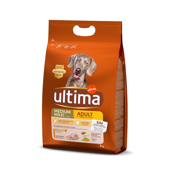 ULTIMA DOG MEDIUM/MAXI ADULTO 3K