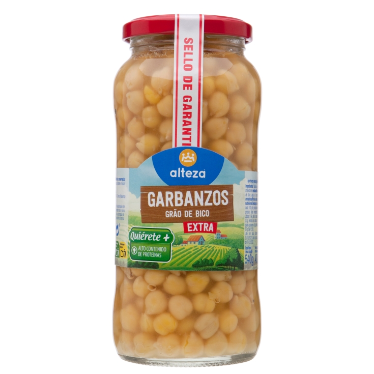 GARBANZO COCIDO ALTEZA 580ML