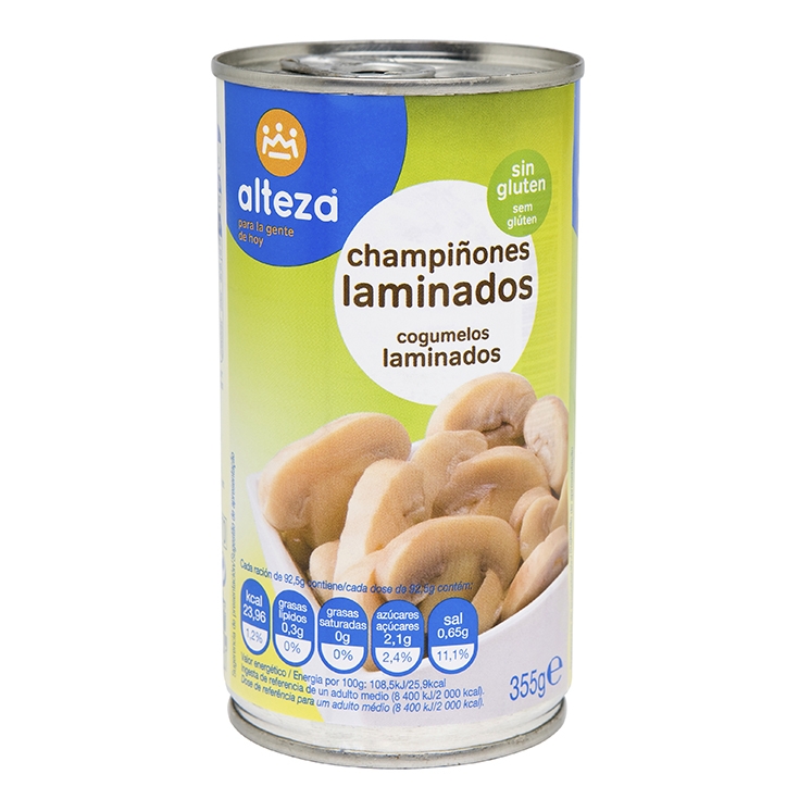 CHAMPIÑON LAMINADO ALTEZA 355G