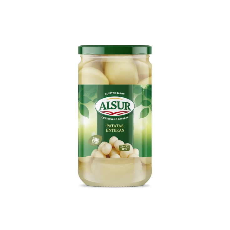 PATATA ENTERA 26/52 ALSUR 680ML