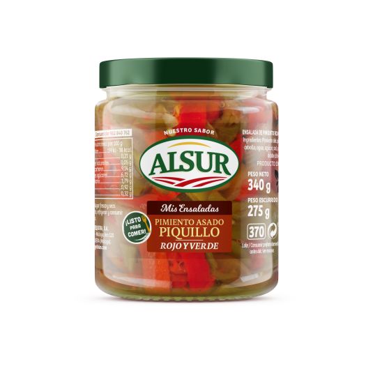 ENSALADA PIMIENTO ROJO/VERDE ALSUR 340G