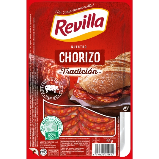 CHORIZO TRADICION REVILLA 65G