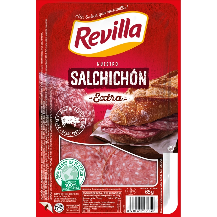 SALCHICHON REVILLA 65G