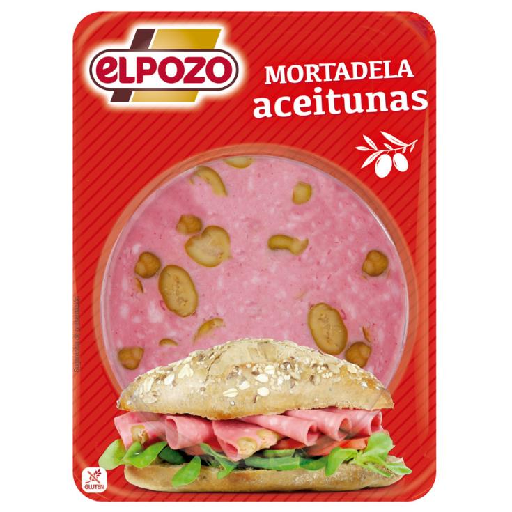 MORTADELA ACEITUNAS ELPOZO 225G