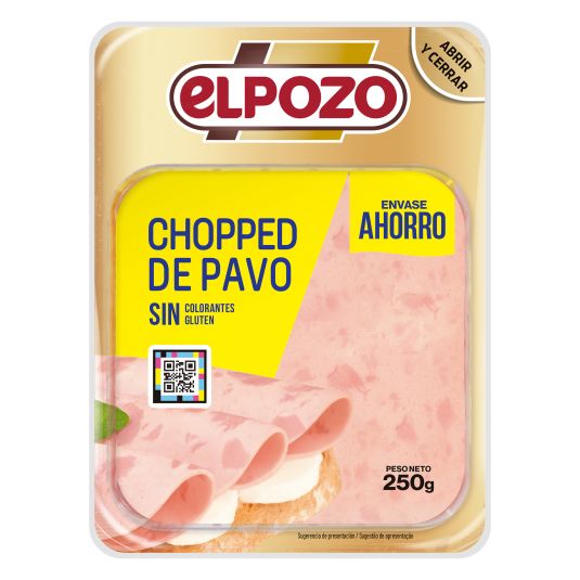 CHOPPED PAVO ELPOZO 250G