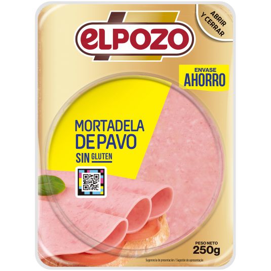 MORTADELA PAVO ELPOZO 250G