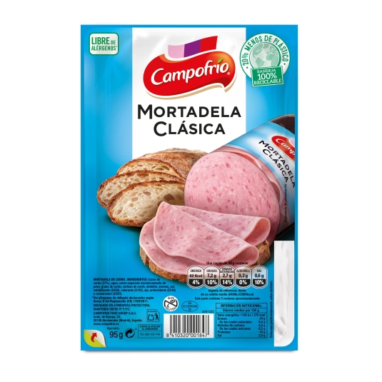 MORTADELA CLASICA CAMPOFRIO 95G