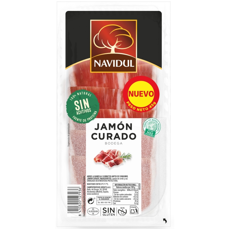 JAMON CURADO NAVIDUL 50G