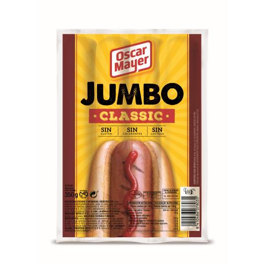 SALCHICHAS JUMBO O.MAYER 350G