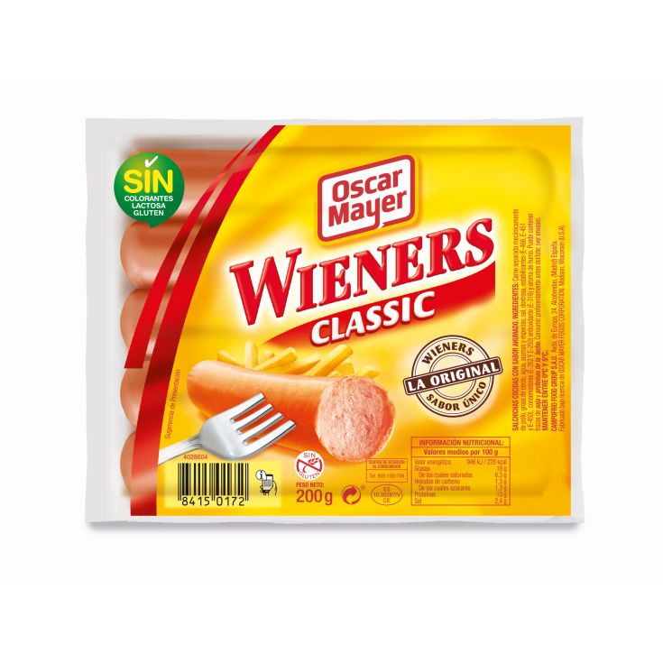 SALCHICHAS WIENERS O.MAYER 200G