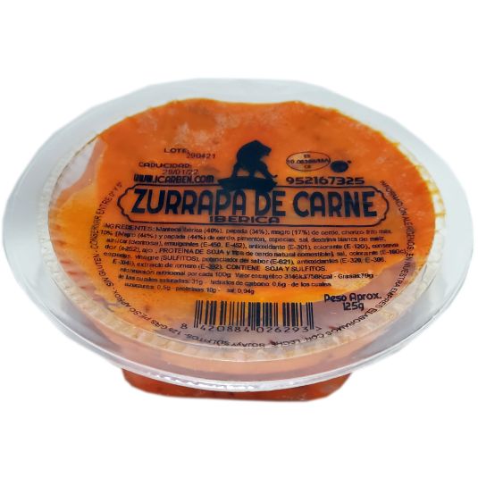 ZURRAPA CARNE ICARBEN 125G