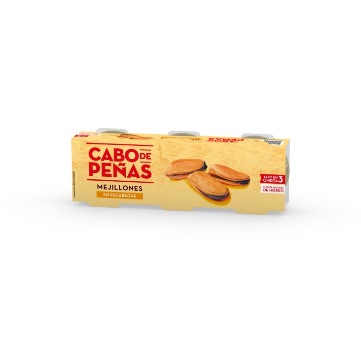 MEJILLON ESCABECHE CABO PEÑAS P-3