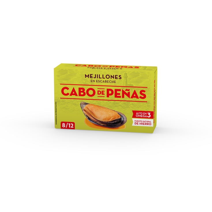 MEJILLONES ESCABECHE RIAS CABO PEÑAS 8/1