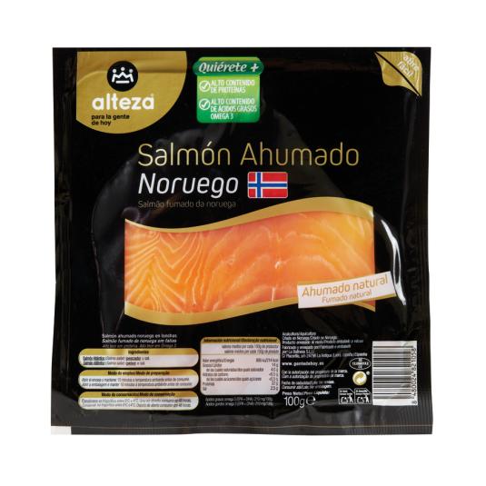 SALMON NORUEGO AHUMADO ALTEZA 100G