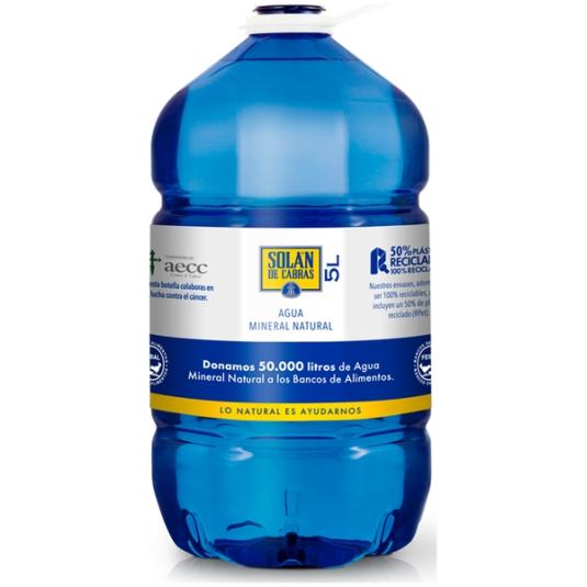 AGUA SOLAN DE CABRAS 5L