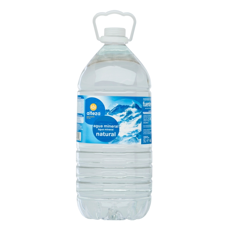 NESTLÉ AQUAREL agua mineral natural sin gas – Nestlé Aquarel Garrafa 8L  fácil de servir con tapón dispensador