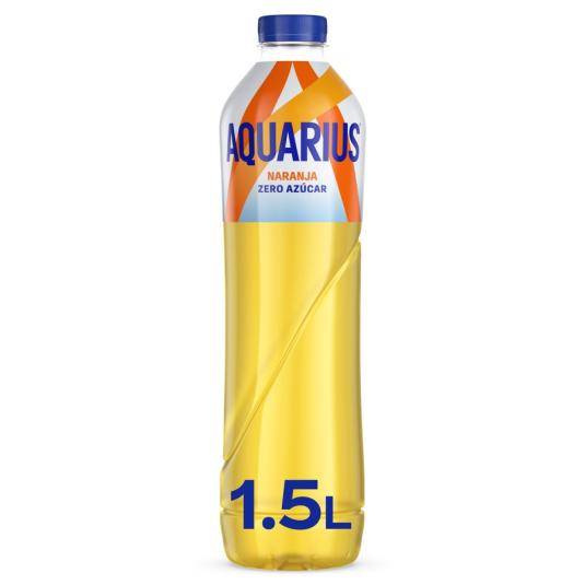 AQUARIUS ZERO NARANJA 1,5L