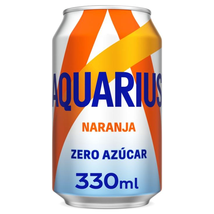 AQUARIUS ZERO NARANJA 33CL