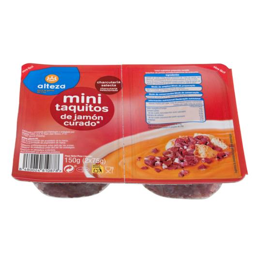 MINI TAQUITOS JAMON ALTEZA 2X75G