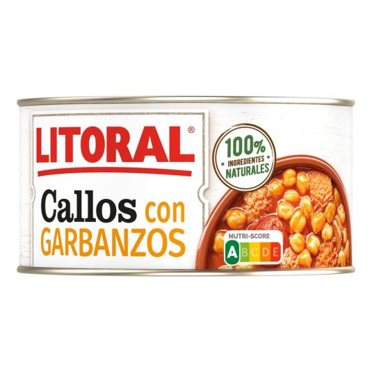 CALLOS C/GARBANZOS LITORAL 370G