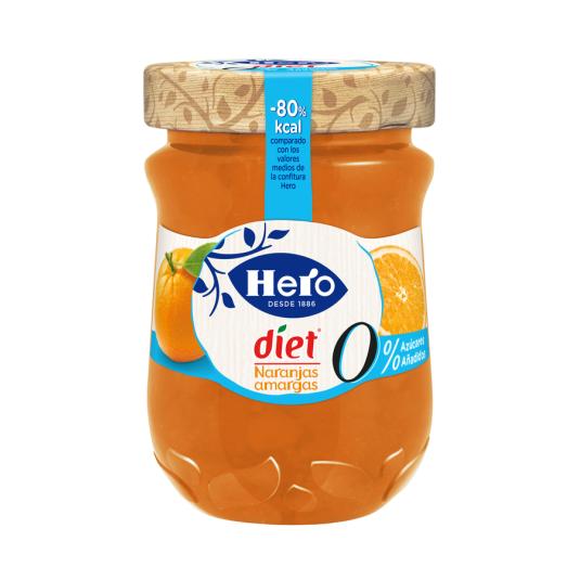 CONFITURA HERO DIET NJA AMARGA 280 GR