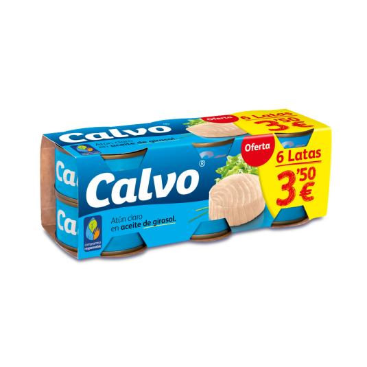ATUN CLARO A/GIRASOL CALVO P-6