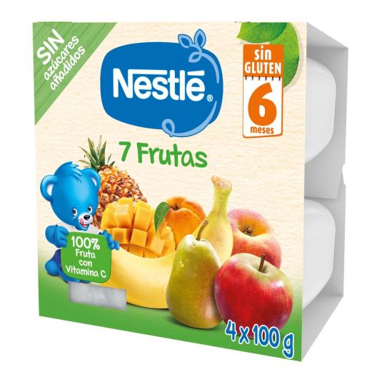 TARRINA 7 FRUTAS NESTLE 4x100G