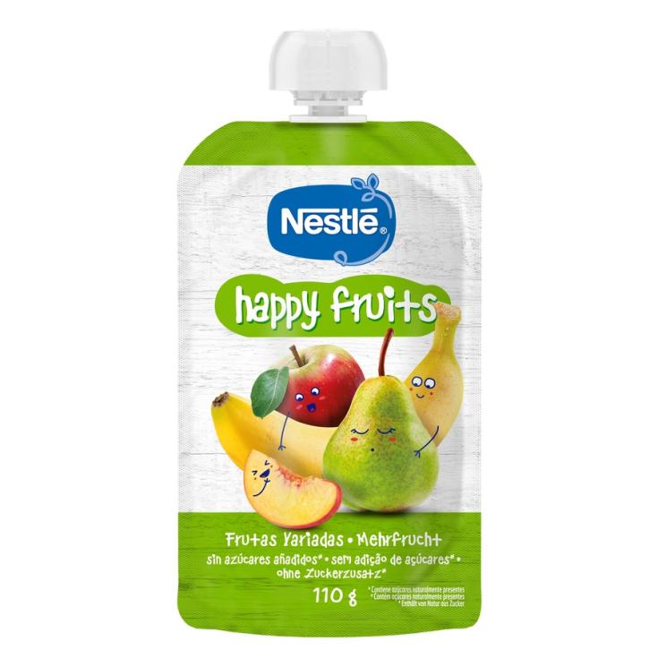 NESTLE HAPPY FRUITS 4 FRUTAS 110G