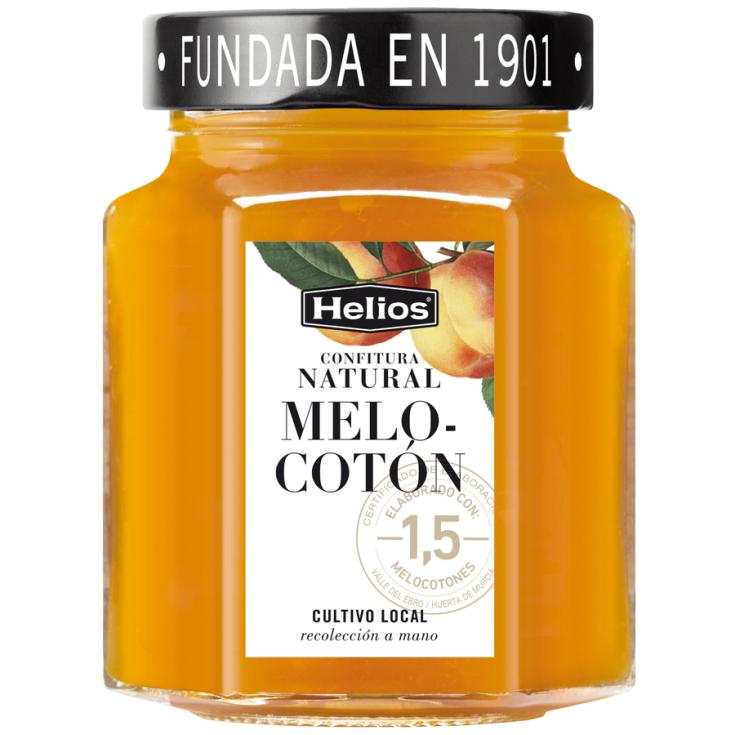 CONFITURA NATURAL MELOCOTON HELIOS 330G