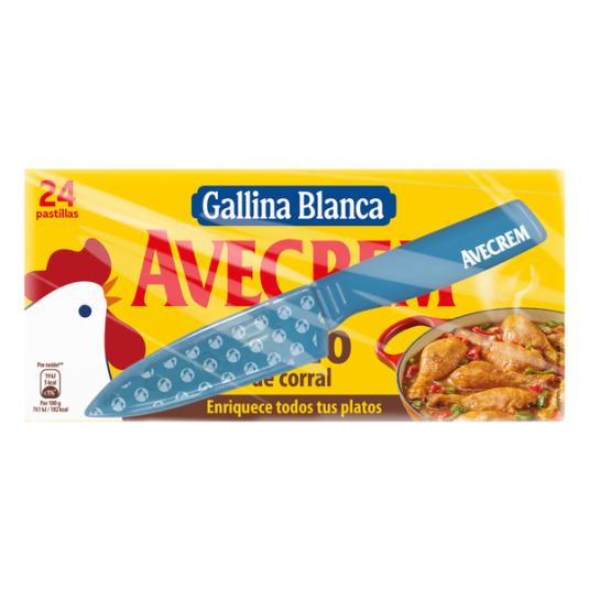 CALDO POLLO AVECREM 24 PASTILLAS