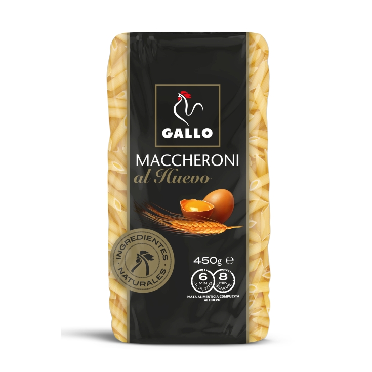 MACHERONI HUEVO GALLO 450G