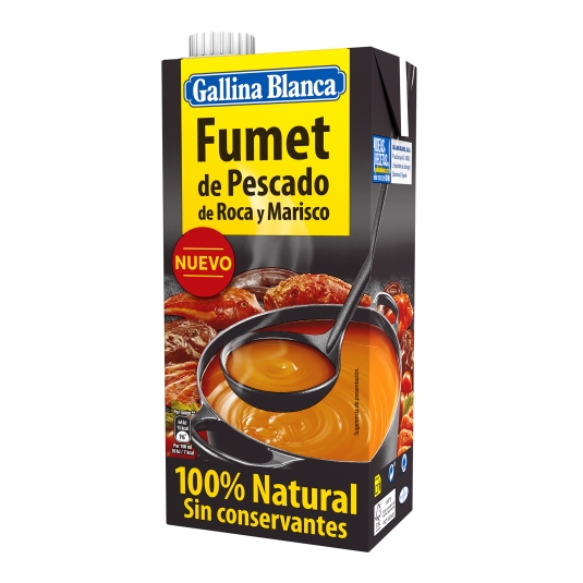FUMET PESCADO/MARISCO GALLINA BLANCA 1L