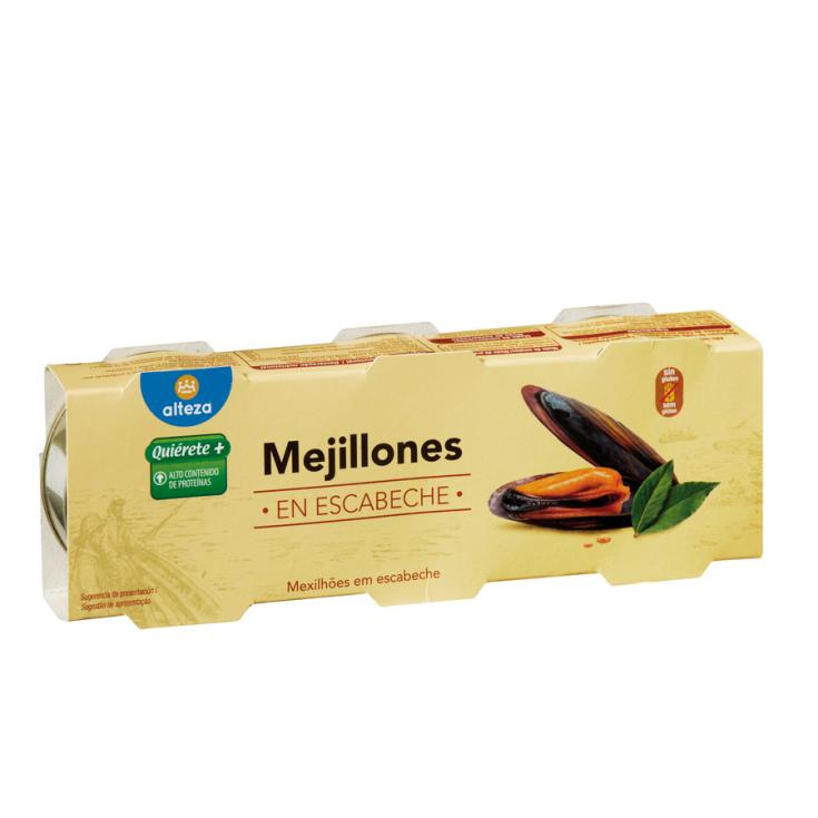 MEJILLONES ESCABECHE ALTEZA RO.85 P-3