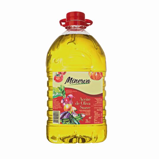 ACEITE OLIVA SUAVE MINERVA 3L