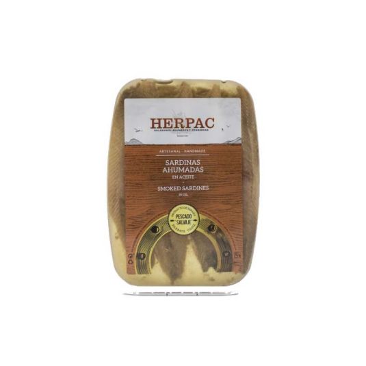SARDINAS AHUMADA EN ACEITE HERPAC 150G
