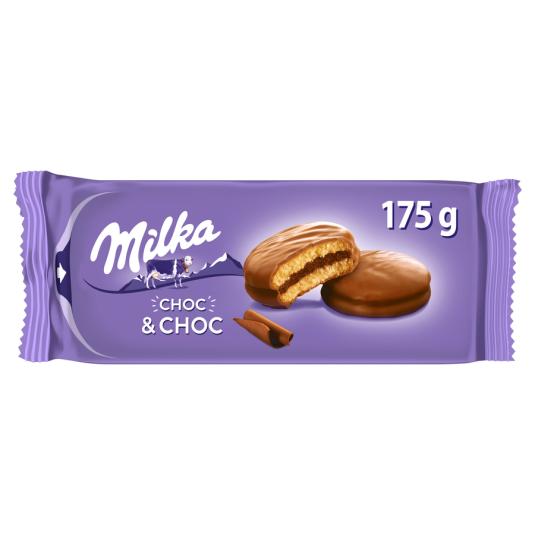 MILKA CHOC&CHOC BIZCOCHO 175G